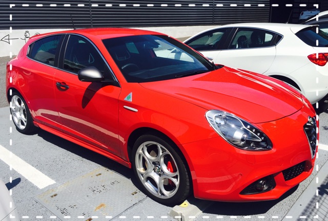 2016.4.30試乗車 Giulietta QV