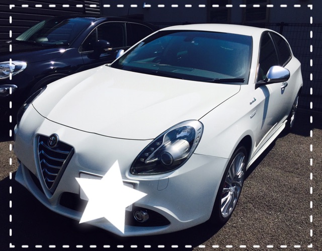 2016.4.30試乗車　Giulietta Sportiva