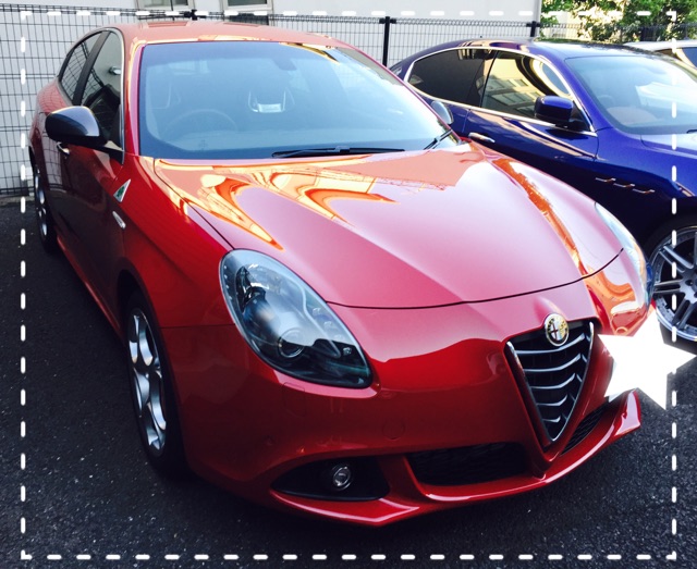 試乗車 Giulietta QV RHD