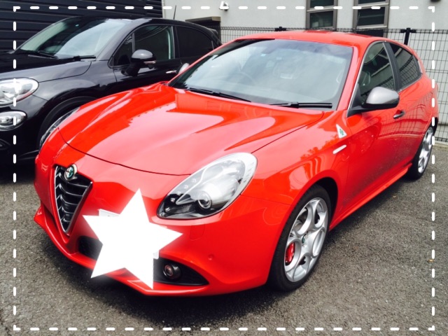 試乗車 Giulietta QV