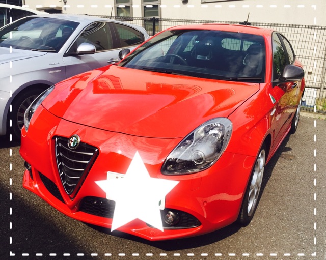 試乗車 Giulietta QV