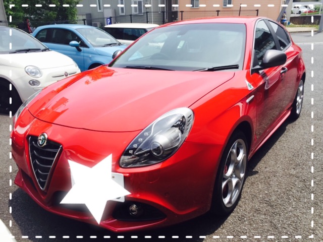 試乗車 Giulietta QV