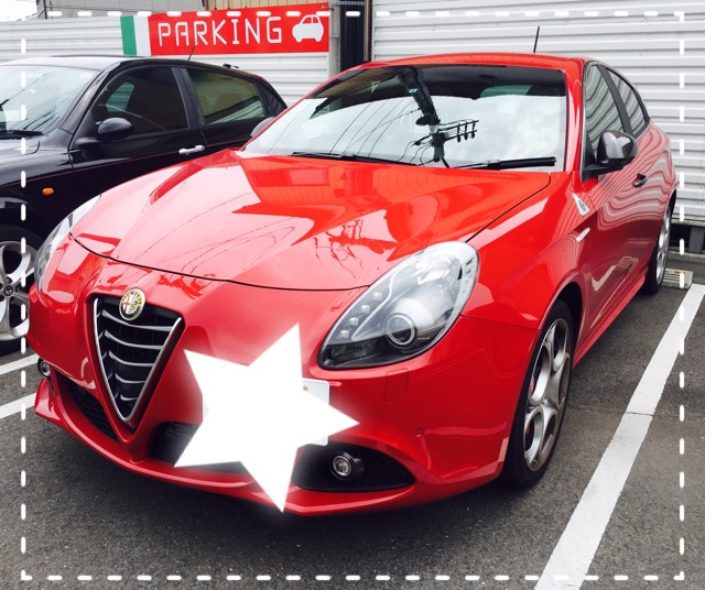 試乗車 Giulietta QV