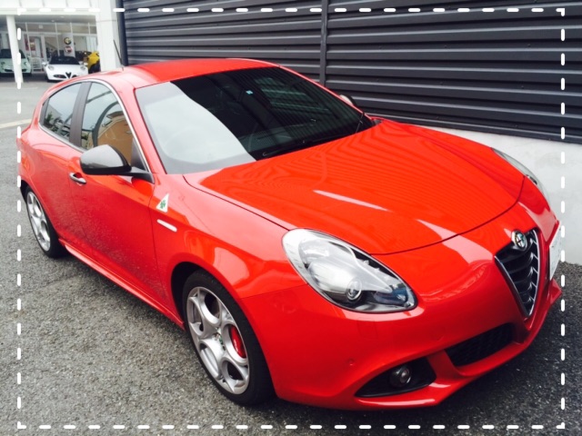 試乗車 Giulietta QV