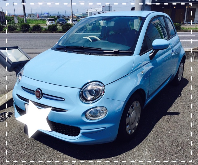 試乗車 500TA POP