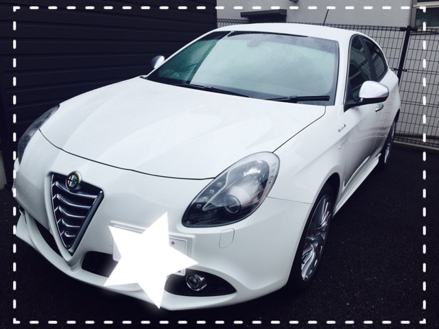 試乗車 Giulietta Sportiva