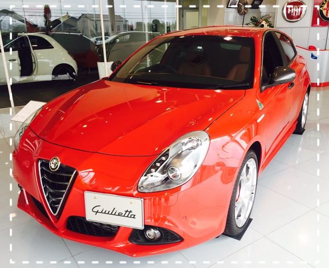展示車 Giulietta QV Red