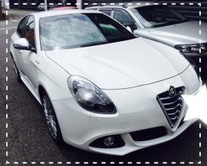 試乗車 Giulietta Sportiva
