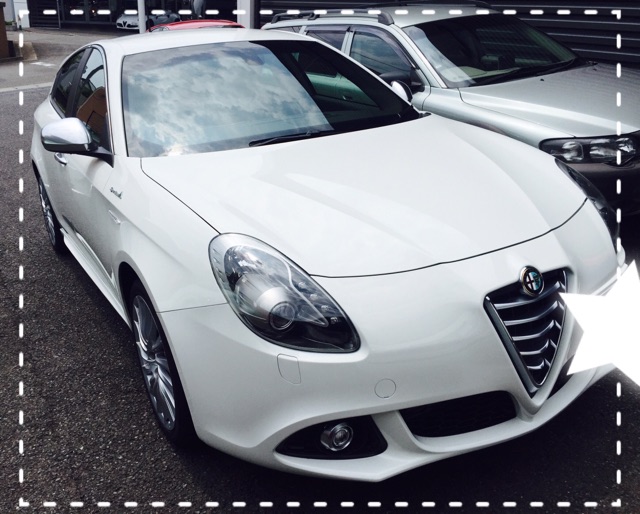 試乗車 Giulietta Sportiva