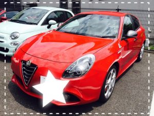 試乗車 Giulietta QV