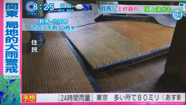 大雨被害
