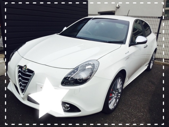 試乗車 Giulietta Sportiva