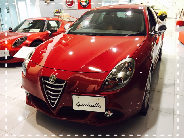 展示車　Giulietta Sportiva