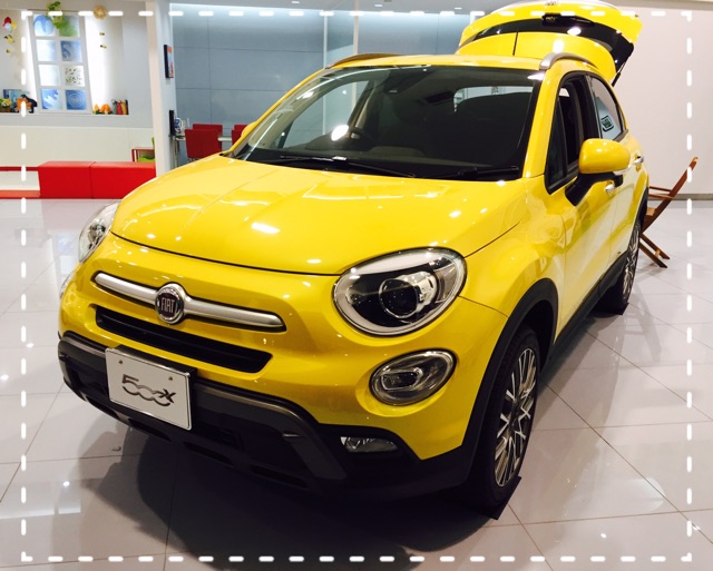 500X Yellow Cross＊｜フィアット高前スタッフブログ｜FIAT Official