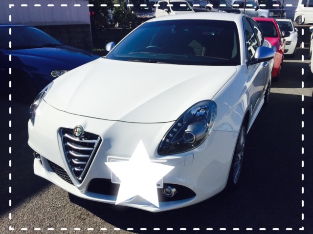 試乗車 Giulietta Sportiva
