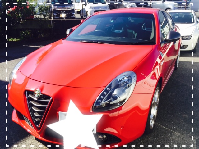 試乗車 Giulietta QV