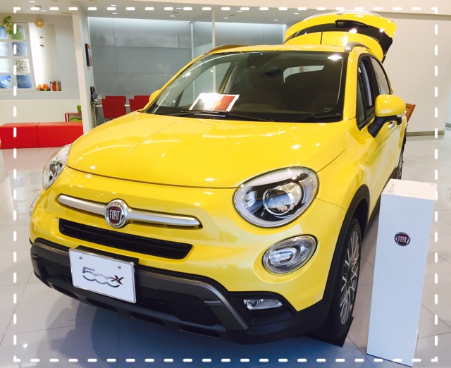 展示車 500X Yellow