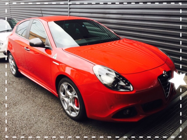 試乗車 Giulietta QV