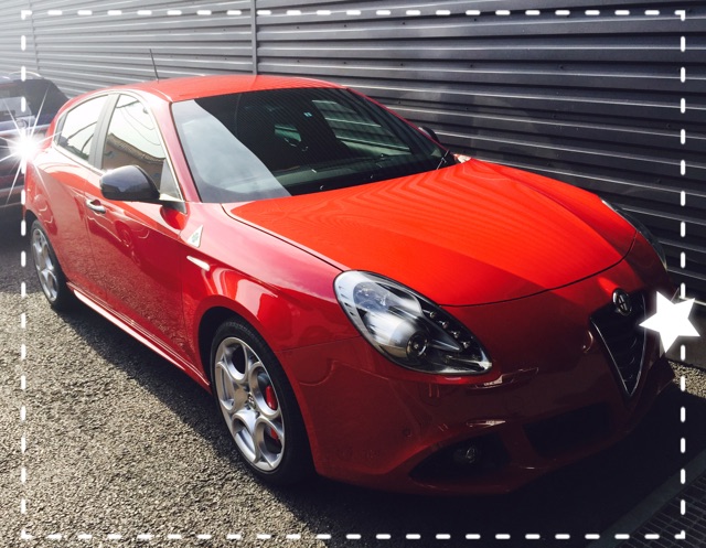 試乗車 Giulietta QV