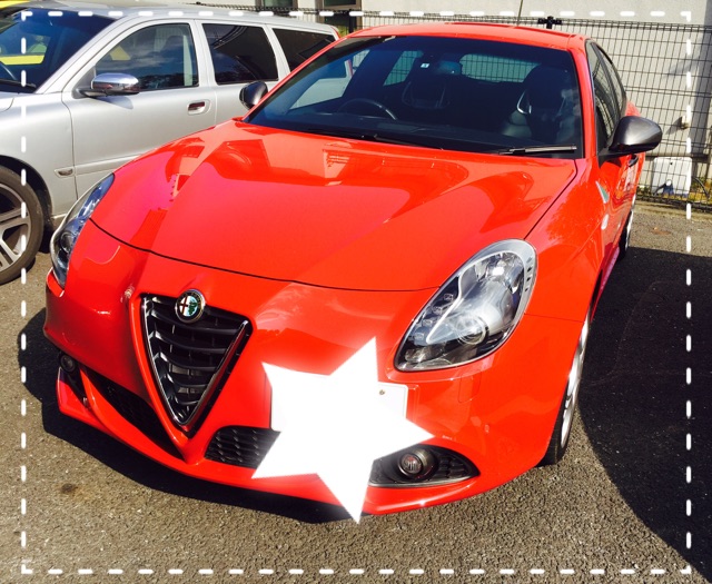試乗車 Giulietta QV