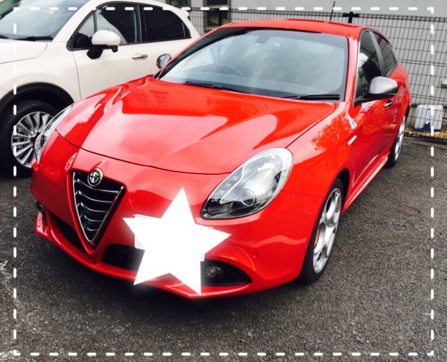 試乗車　Giulietta QV