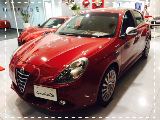 展示車　Giulietta Sportiva