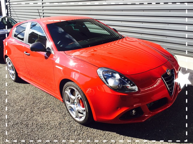 試乗車　Giulietta QV