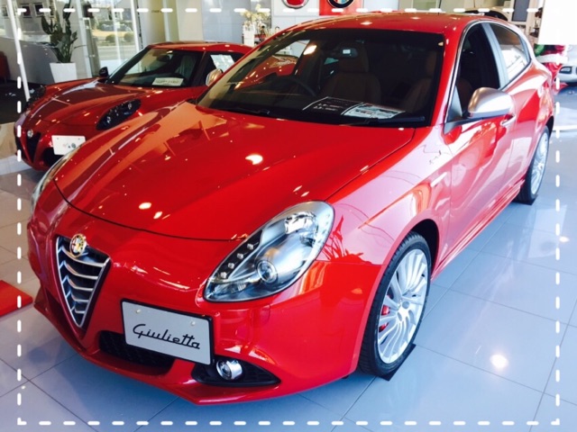 展示車　Giulietta Sportiva