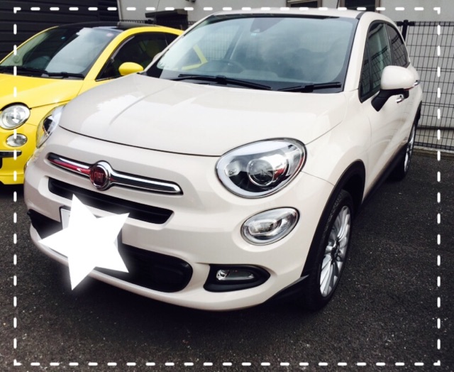 試乗車 500X PopStar Plus