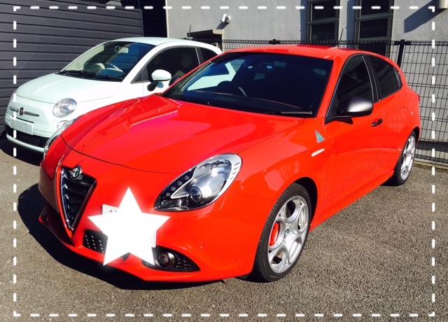 試乗車 Giulietta QV