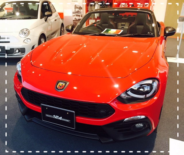 展示車 124SP Launch Edition