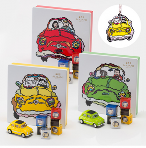 MAJANI TODOROKI FIATチョコレートミニカーセット