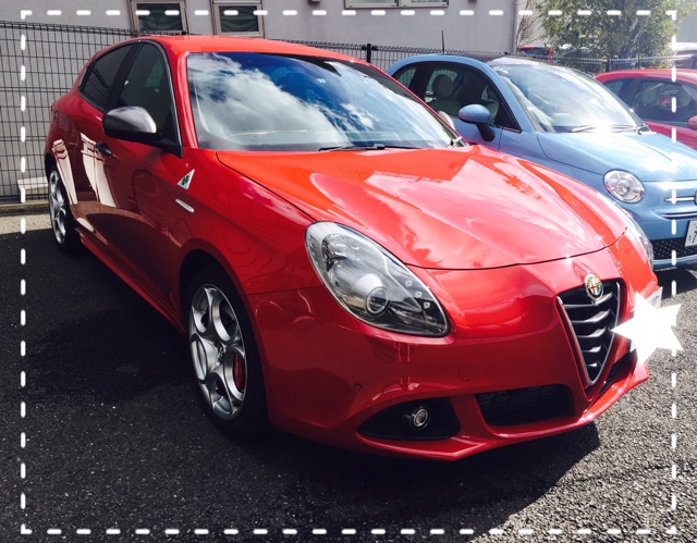 試乗車　Giulietta QV