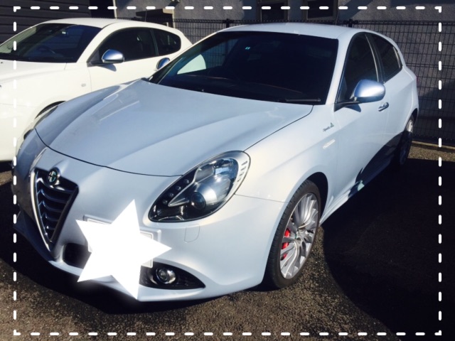 試乗車 Giulietta Sportiva