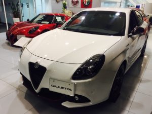 展示車 GIULIETTA VELOCE