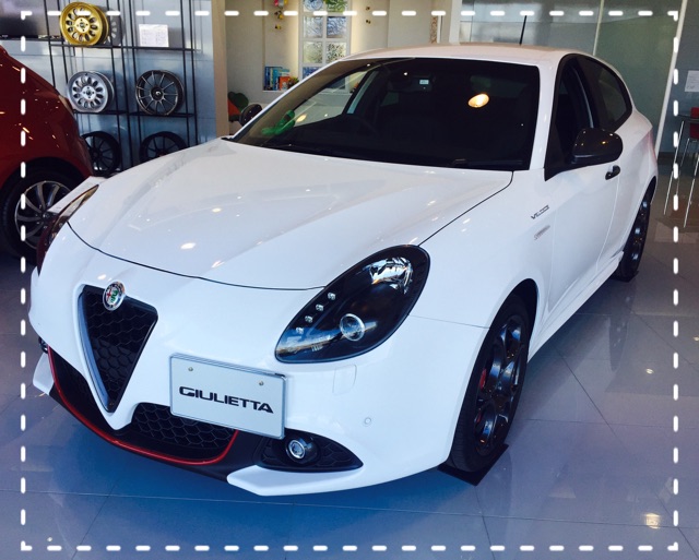 展示車 GIULIETTA VELOCE