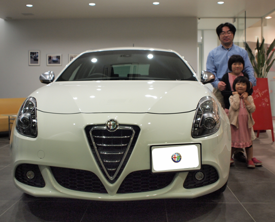 2012.10.13 H様 Giuliettaご納車