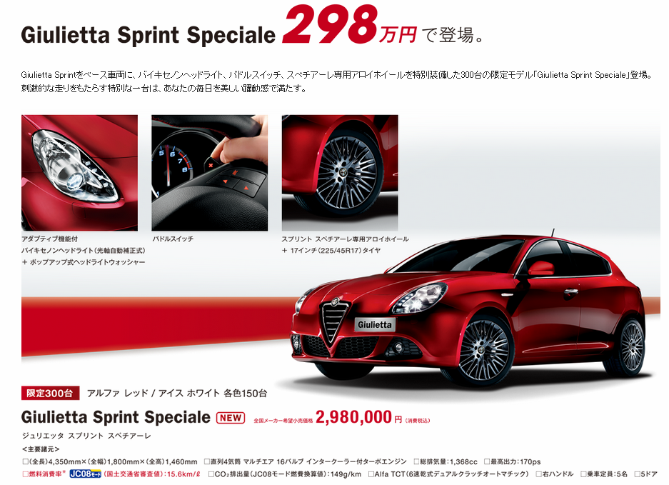 Giulietta Sprint Speciale