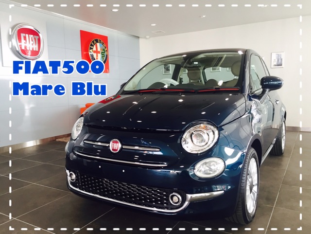 限定車 ｆｉａｔ５００ ｍａｒｅ ｂｌｕ登場 Alfa Romeo 高前 Fiat Abarth 高前