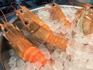 駿河湾の赤座海老 バー グリル チェント 駿河湾の赤座海老 バー グリル チェント